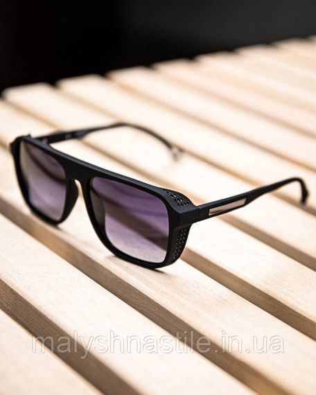 Мужские солнцезащитные очки black mat ДЛ7363 | Зображення 1