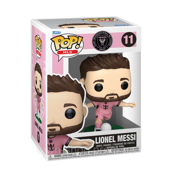 Игровая фигурка Funko POP! серии Футбол: Интер Майами - Лионель Месси (розовая форма)