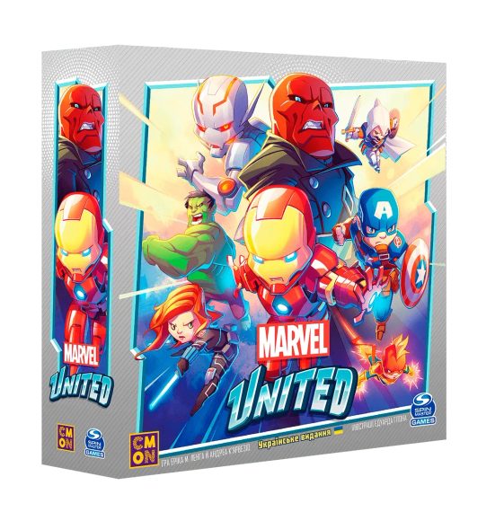 Настольная игра Marvel United. Украинское издание