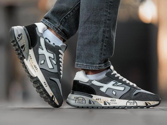 Чоловічі кросівки PREMIATA Grey | Зображення 5