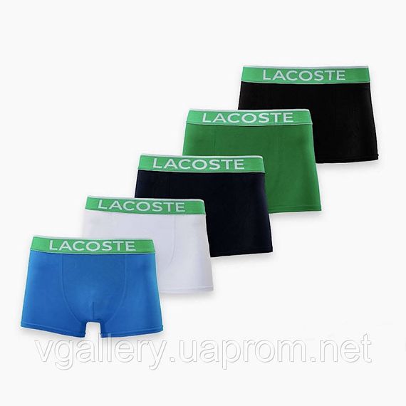 Чоловічі труси Lacoste, труси Лакоста, боксери Лакоста, чоловіча нижня білизна Lacoste | Зображення 2