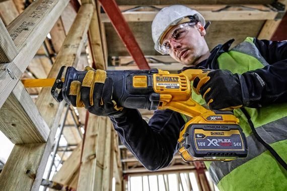 Пила шабельна акумуляторна 54В DeWALT DCS389NT | Зображення 3