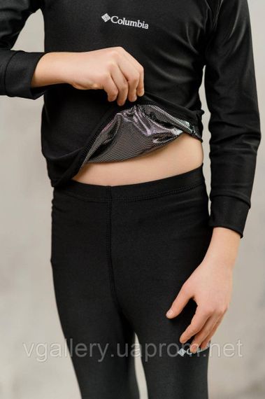 Термобілизна Columbia з сріблястим напиленням, підліткова термобілизна для футболу Columbia, Термобілизна Коламбія 146, Дитяча | Зображення 3