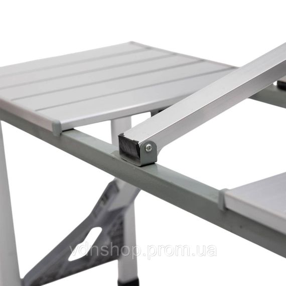 Складной алюминиевый стол трансформер + 4 стула для пикника в чемодане набор туристической складной мебели G03-2 | Зображення 3