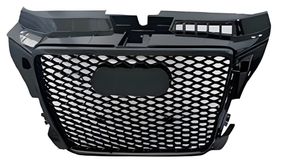 Передня решітка RS-style (2008-2012, чорна з хромом) для Ауди A3 рр