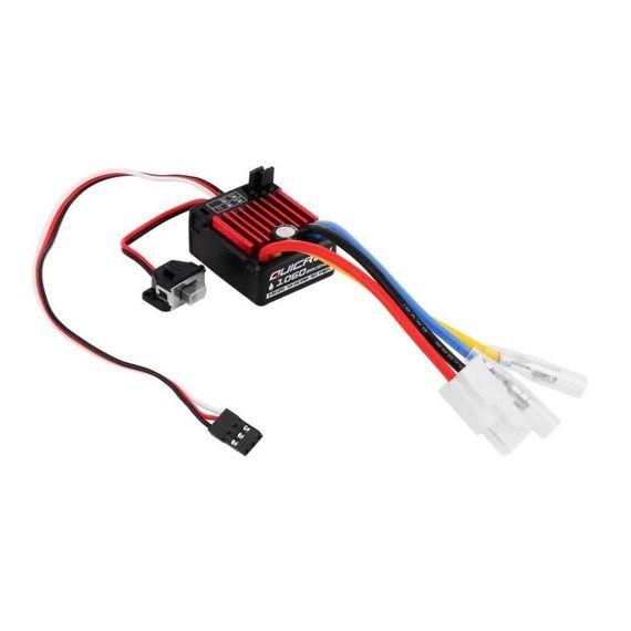 Регулятор швидкості HOBBYWING QUICRUN 1060 ESC Brushed 60А для колекторних двигунів | Зображення 1