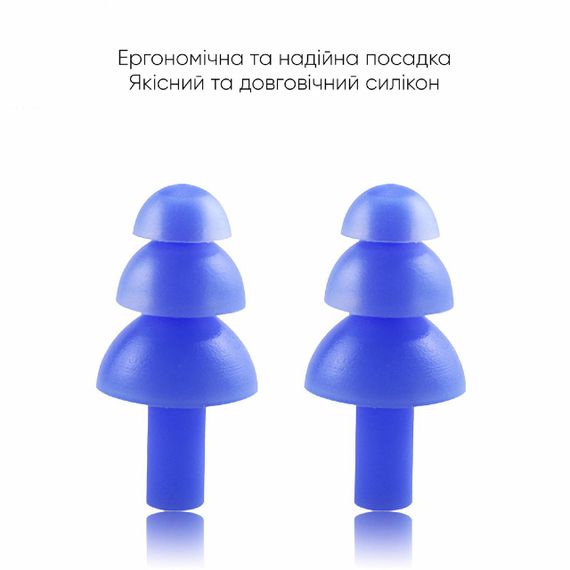 Беруши Renvo Light Синий Уни (2SC120-04) | Зображення 1