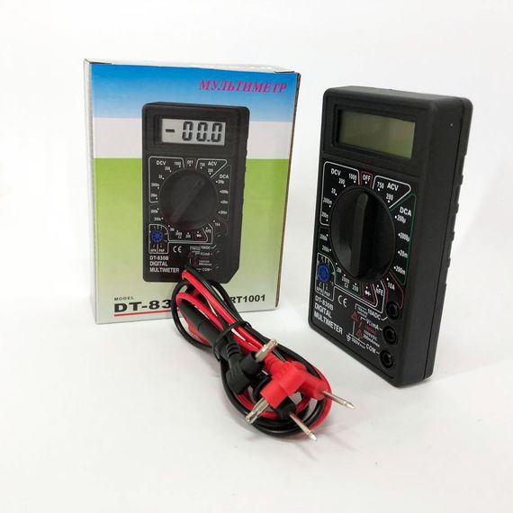 Цифровий мультиметр Digital DT-830B, Якісний мультиметр, ML-870 Електронний мультиметр | Зображення 7