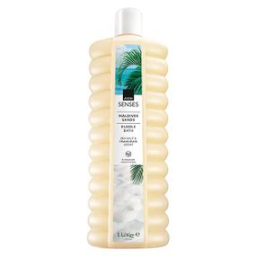 Піна для ванни Avon Senses «Мальдівські піски» 1000 мл — аромат морської солі та франжіпані