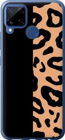 Чехол на Realme C15 Пятна леопарда "4269u-2063-17620"