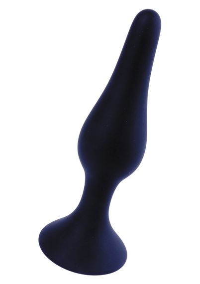 Анальна пробка B - Series HeavyFun Silicone, чорна, екстра велика