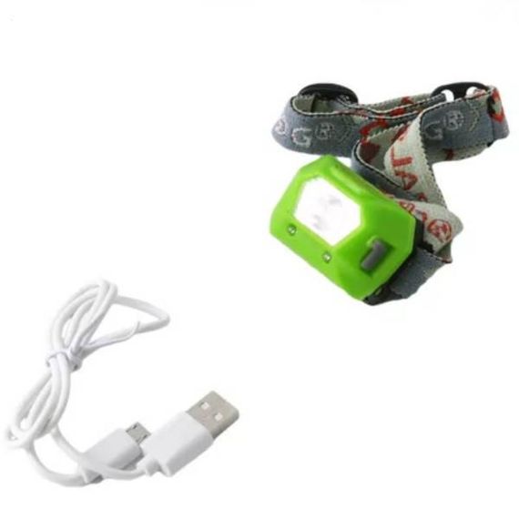 Ліхтар налобний акумуляторний 988-2+1LM micro USB