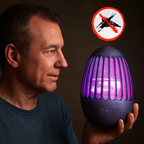 Антимоскітна лампа-світильник Безпечна для людей і тварин XPROмодель не вказана (45890-_231) | Зображення 1