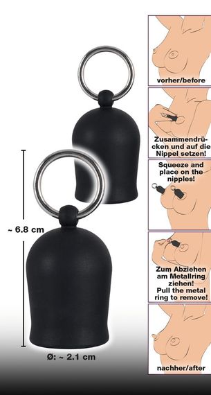 Вакуумный массажер для сосков Nipple sucker sexstyle | Зображення 3