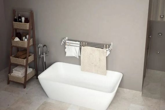 Сушарка для білизни настінна Colombo Soffietto Alu 80 (SF080A) | Зображення 2