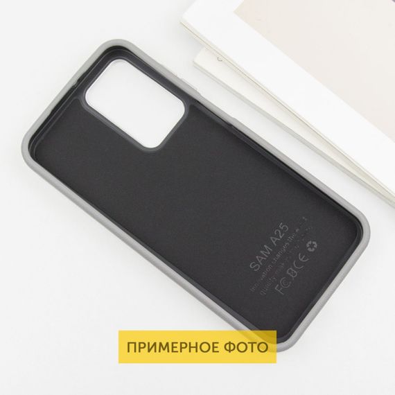 Шкіряний чохол Leather Case Metal Buttons для Xiaomi Redmi 9C Titanium Gray | Зображення 3