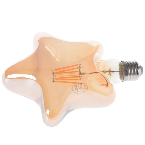 Лампа светодиодная LED 6W E27 COG WW L143 Amber 220V