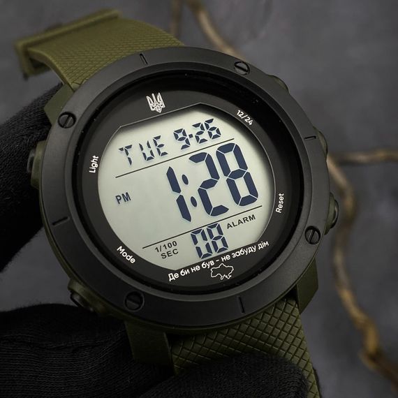 Годинник наручний Awarder 032 Де би не був Army Green-Black-Black | Зображення 3