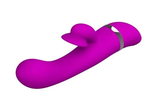 Вибромассажер с клиторальным стимулятором Pretty Love - BERT sexstyle | Зображення 2
