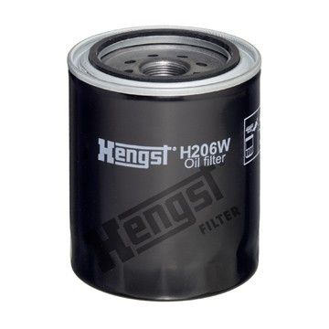 Фильтр масляный Toyota Land Cruiser 2.4-4.2 i/D/TD/D4-D 88-, Hengst, H206W,