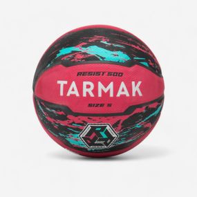 Баскетбольний м'яч R500 розмір 5 рожевий/чорний - One Size