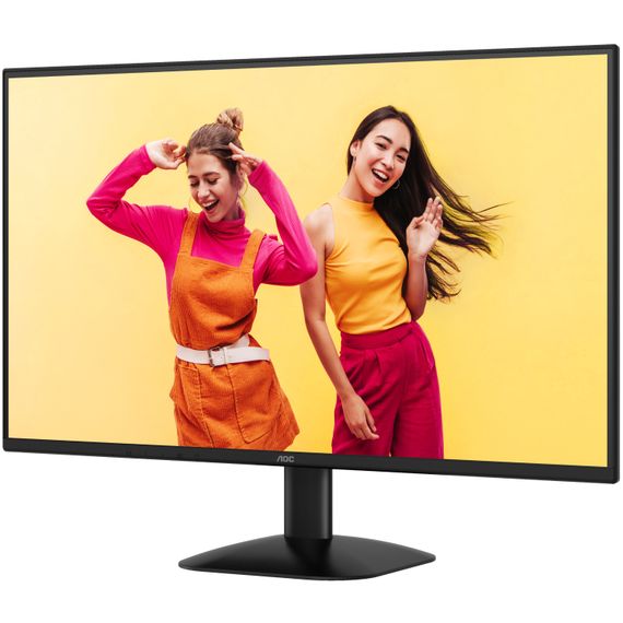 TFT 27" AOC Q27B35S3, QHD IPS, 120Гц, HDMI, DP, USB-hub, чорний | Зображення 1