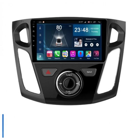 Штатна магнітола Torssen Ford Focus 12-15 з кнопками  FL9 4+64Gb 4G Carplay DSP | Зображення 1