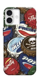 Чохол з картинкою Ретро кришки для Apple iPhone 16 (6.1")