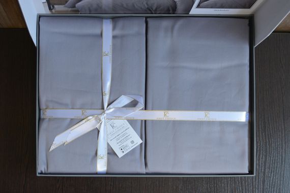 Постельное белье First Choice Cotton Satin 200х220 Snazzy Quick Silver | Зображення 2