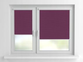 Рулонная штора Rolets Роял 2-810-1250 125x170 см закрытого типа Баклажановая