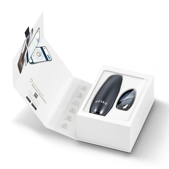 Бесконтактная магнитная пилинг-маска GESKE Touchless Magnetic Peeling Mask 5в1 starlight, Черный | Зображення 8