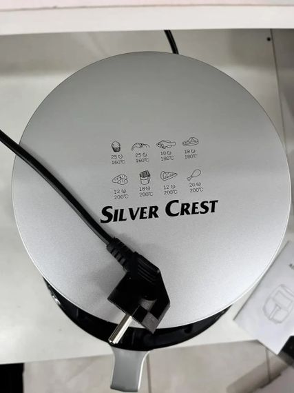 Аерофритюрниця цифрова безоливна фритюрниця 6 літрів SILVER CREST S-18 2400W | Зображення 3