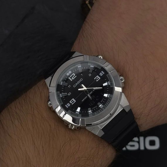 Чоловічий годинник Casio AMW-870-1A | Зображення 1