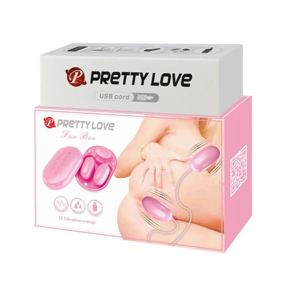 Виброяйцо PRETTY LOVE - Fun Box Pink, BI-300054 Sex Aura | Зображення 9