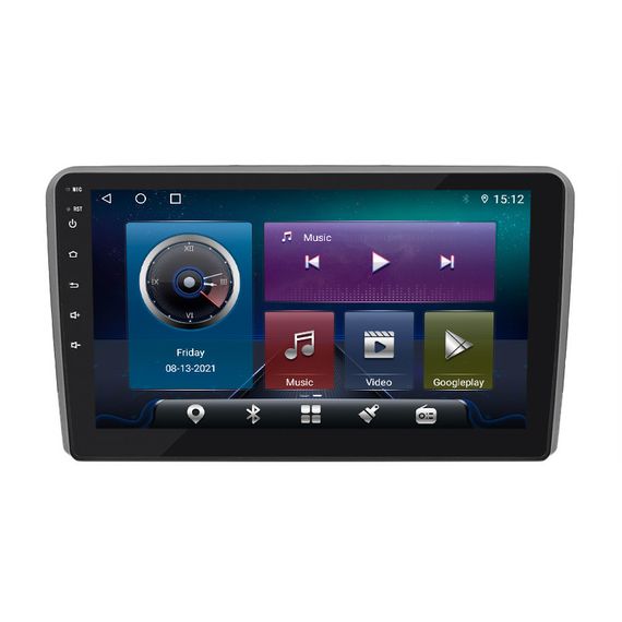 Штатная магнитола Lesko для Audi A3 II (8P) 2003-2005 экран 9" 4/32 4G+CarPlay GPS Wi-Wi Premium | Зображення 1