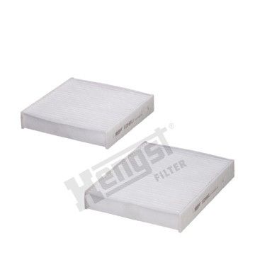 Фильтр салона компл. Citroen C3/C4 Cactus/DS3 / Peugeot 207/208 06-, Hengst, E2967LI-2,
