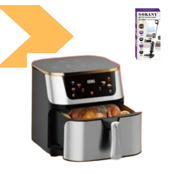 Вертикальний пылесос бездротовий SOKANY SK-13040 для сухої та вологого прибирання (45756-SK-13040_5569) | Зображення 1