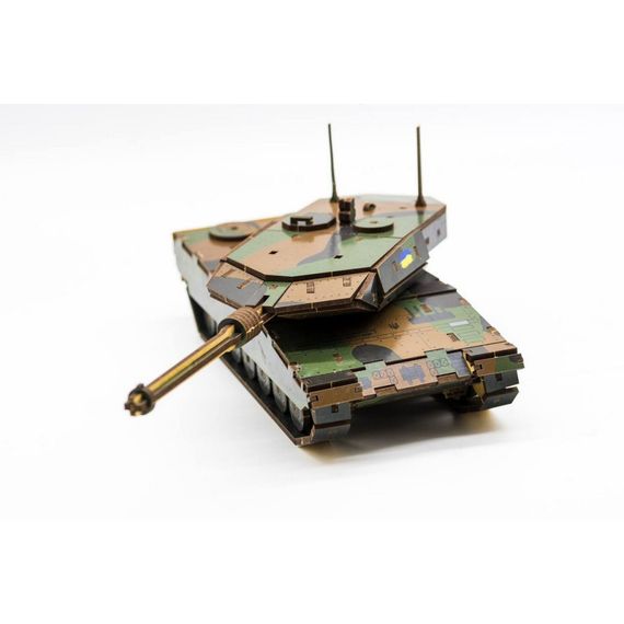 Дерев'яний 3D конструктор "Танк Леопард" 206-0260, 206 деталей | Зображення 4