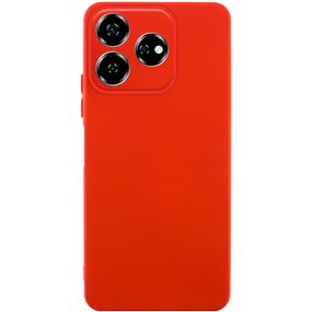Чехол TPU GETMAN Liquid Silk Full Camera для ZTE Nubia V60 Красный / Red