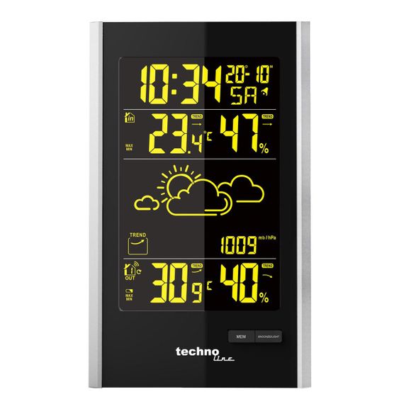 Метеостанція Technoline WS9060 Black/Silver (WS9060) | Зображення 3