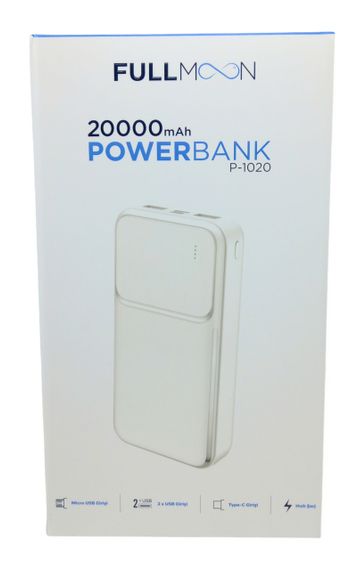 Комплект резервного питания для роутеров павербанк fullmoon 20000 mAh + кабель 12 V УПС ИБП бесперебойник UPS | Зображення 8