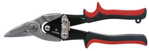 Ножницы по металлу TOPEX, 250 мм, правые (01A426)