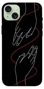 Чохол з картинкою Плетення рук для Apple iPhone 15 Plus (6.7")