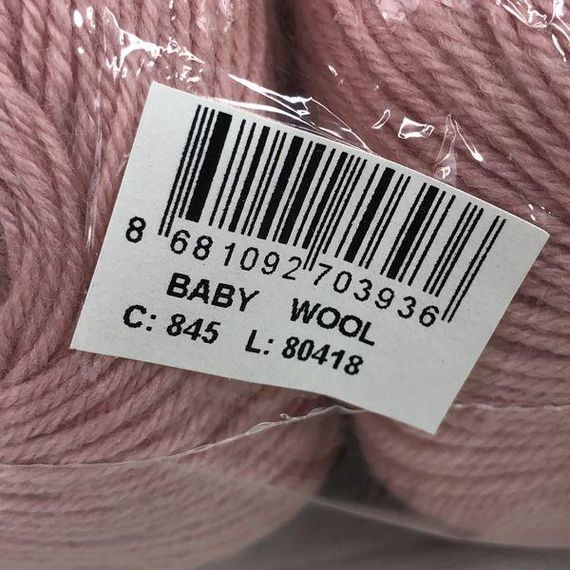 Пряжа Gazzal – Baby Wool колір 845 | Зображення 1