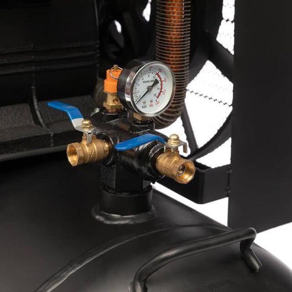 Компресор STORM, 300 л, 380 В, 10 aтм, 1600 л/хв INTERTOOL PT-0050 | Зображення 4