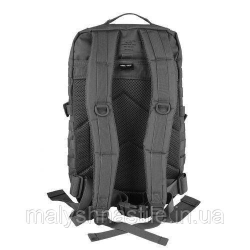 Рюкзак тактичний 36 літрів Mil-Tec Large Assault Pack Black | Зображення 2
