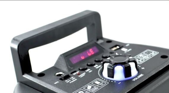 Акустична система B.U.M. QS-4000, портативна, з регулятором звуку, цифровим дисплеєм, потужністю 30 Вт (QS-4000_1174) | Зображення 3