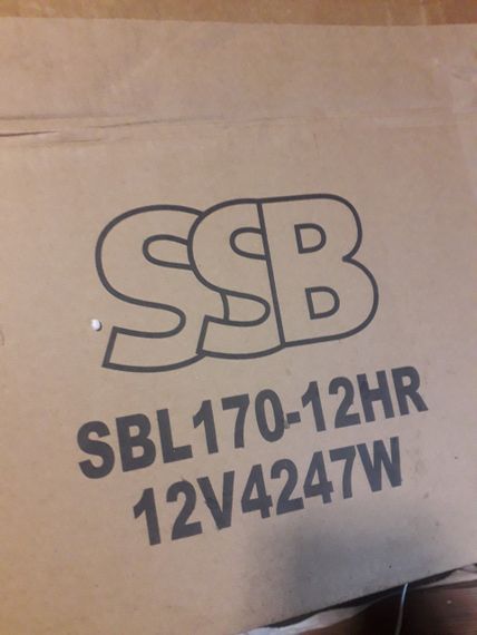 Акумулятори гелеві AGM SSB 12v/340A або 24v/170A + БОКС | Зображення 5
