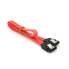 Кабель интерфейсный SATA 0.40м,прямой без защелки,красный