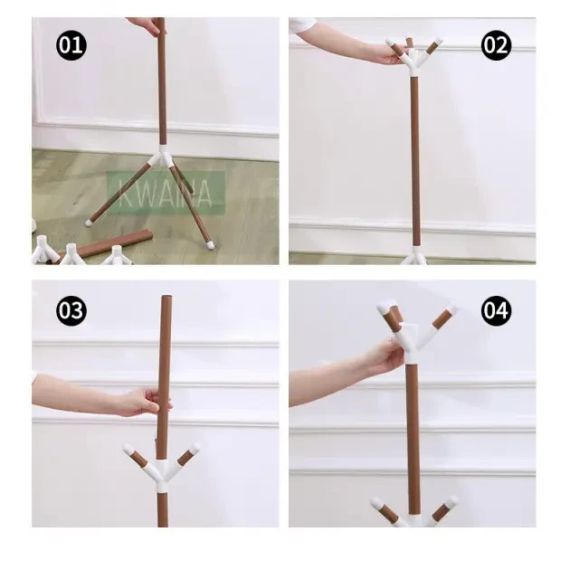 Стойка-вешалка для одежды Coat Rack. ЧЕРНАЯ | Зображення 2